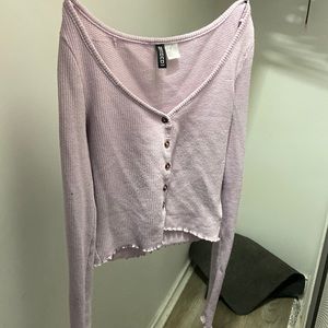 H&M lavender sweater